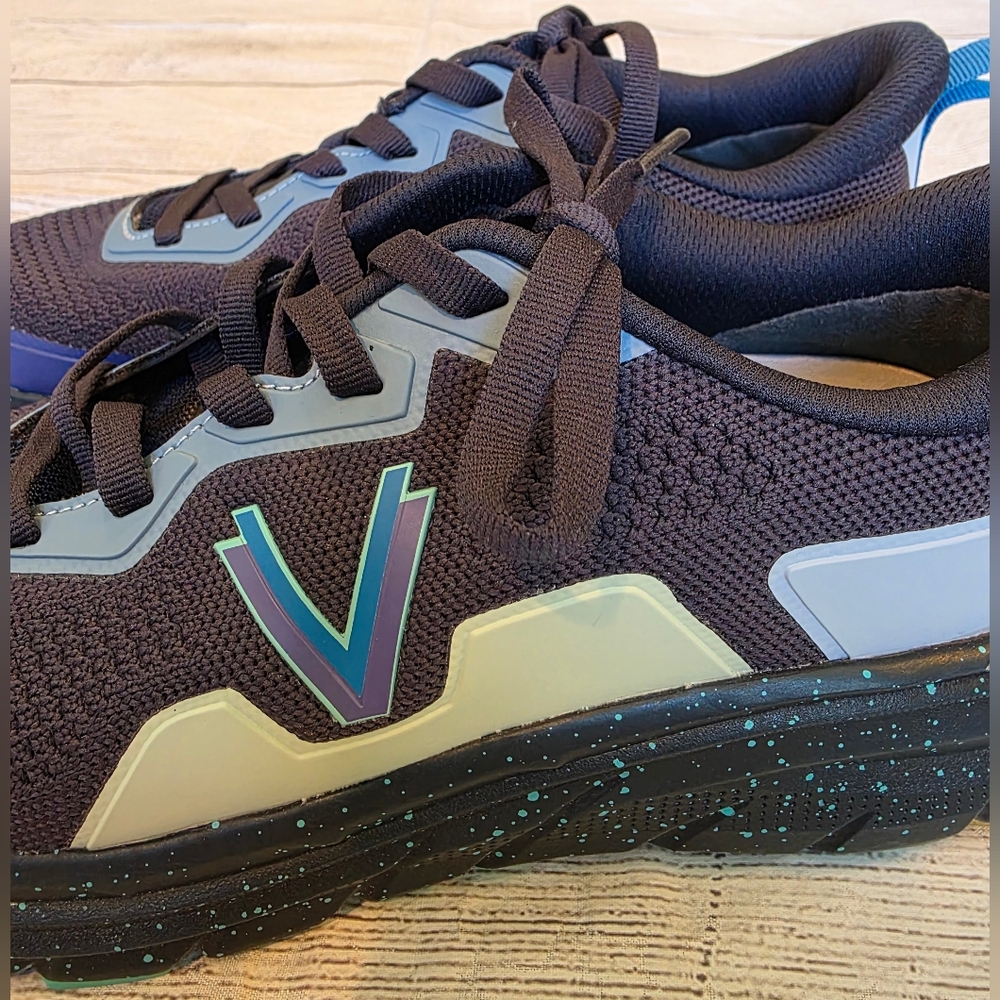 Vionic Black and Blue Sneakers - Picture 2 of 11